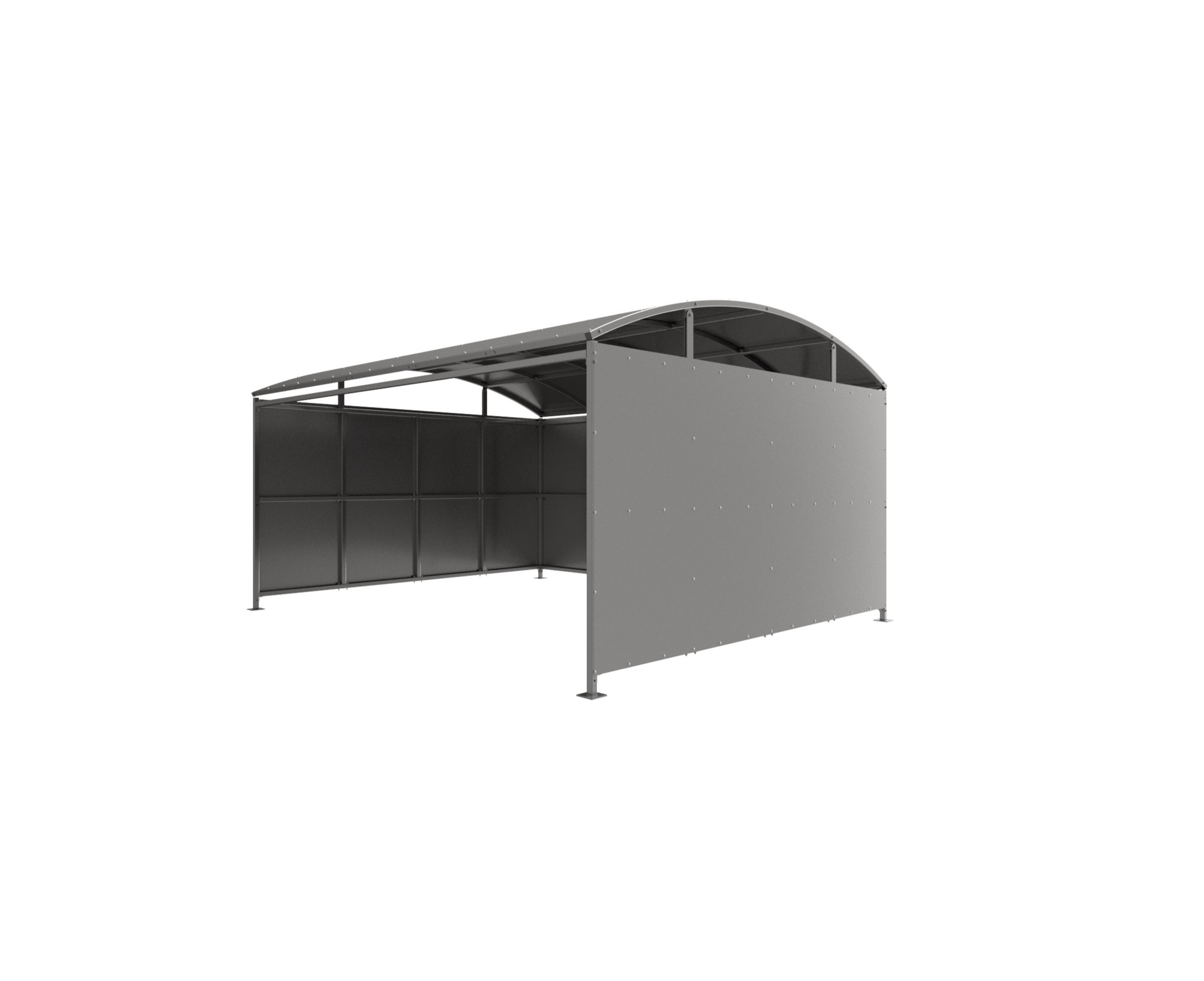 Wilson Waiting Shelter - Galvanised product image