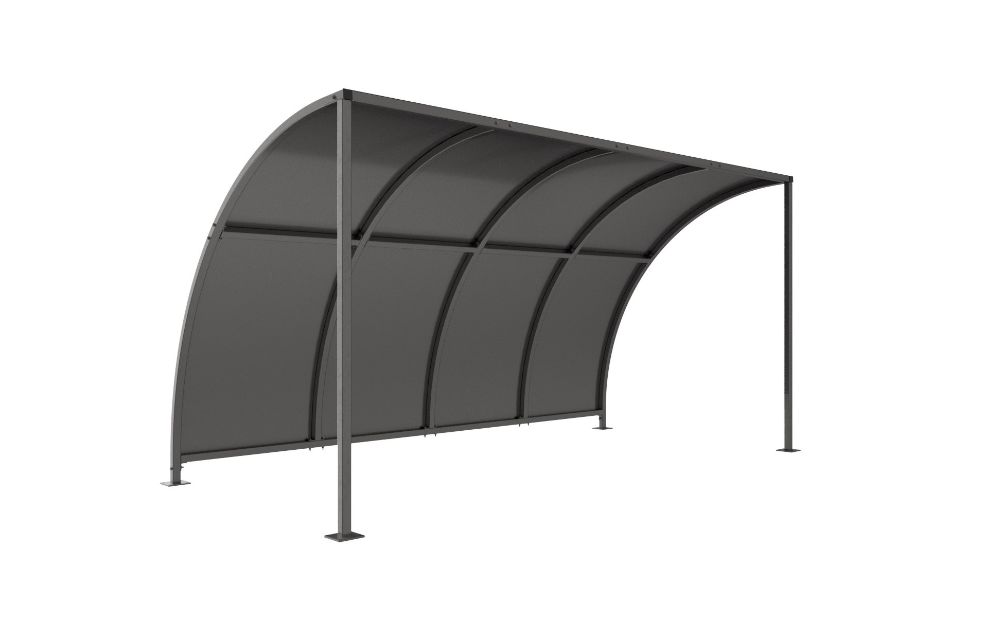 Leyton Shelter - Galvanised product image
