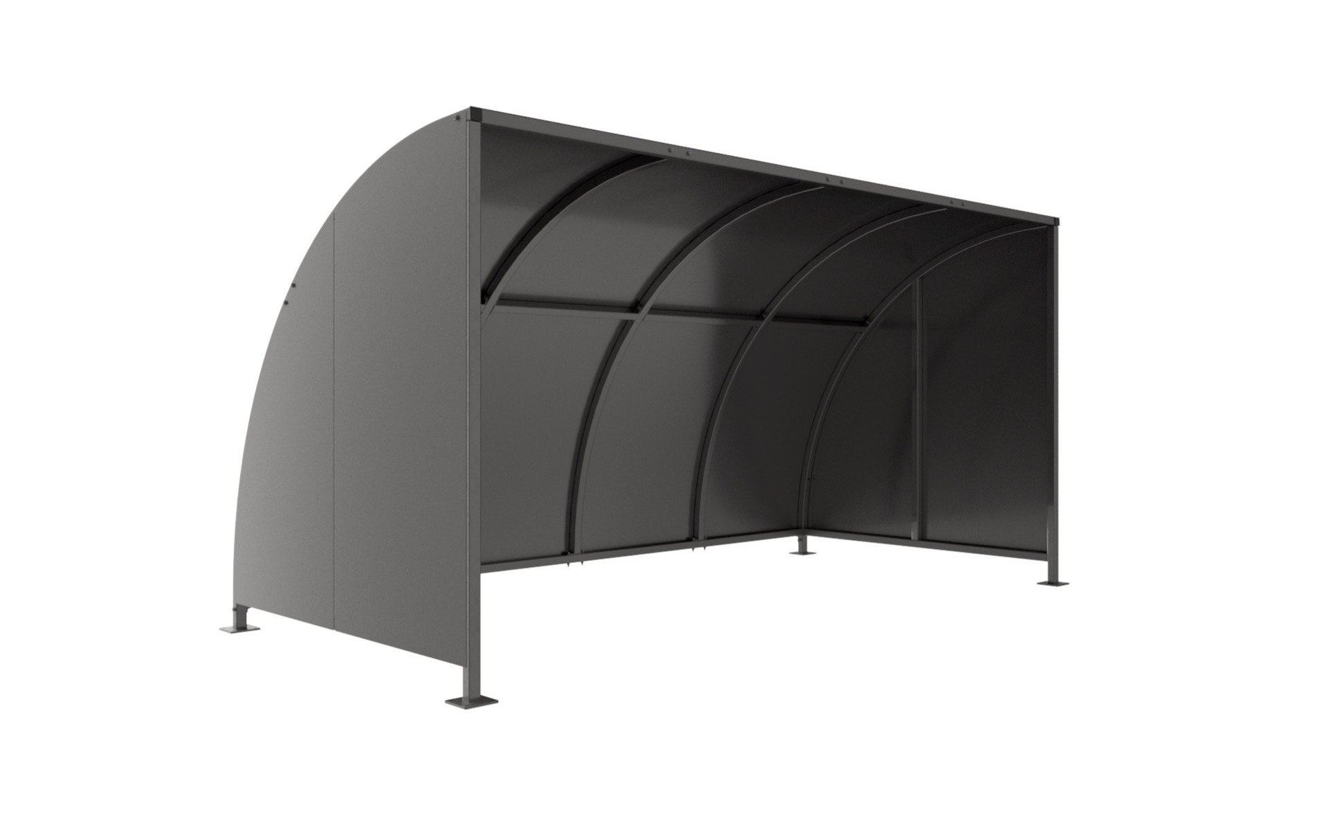 Stratford Shelter - Galvanised banner image