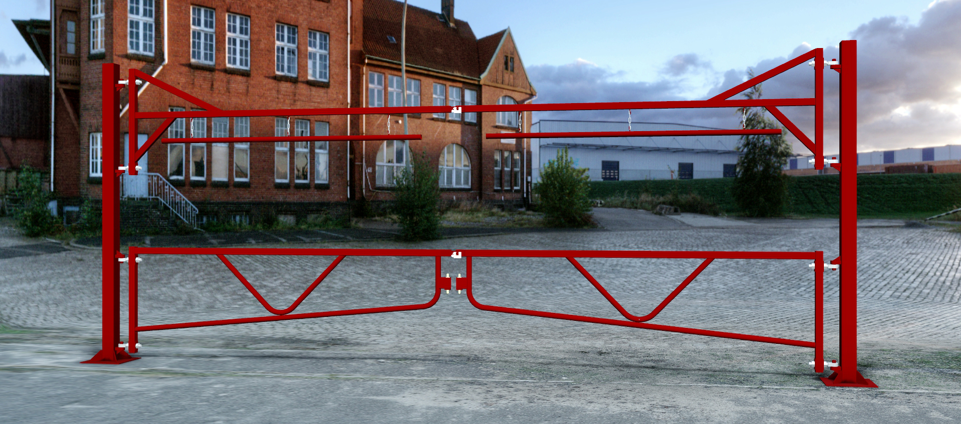 Double Swing Height Restrictor with Swing Gate banner image