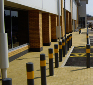 Plain Round Galvanised Steel Bollards product image