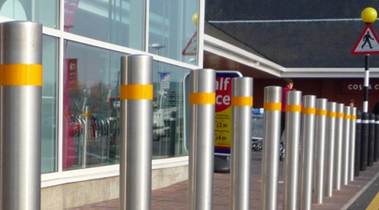 Plain Round Stainless Steel Bollards banner image