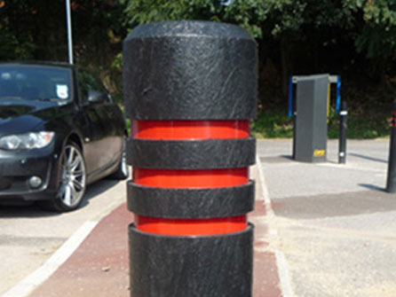 AUTOPA Chamfered Top Recycled Plastic Bollard article image
