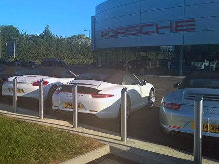 A second Porsche dealership is secured with AUTOPA Access Control products article image
